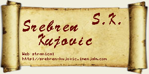 Srebren Kujović vizit kartica